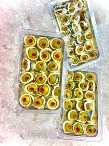 Banderello anchovies wrapped with olives and sweet pepper - Marisco Fish Ltd Cornwalls finest seafoodsFish