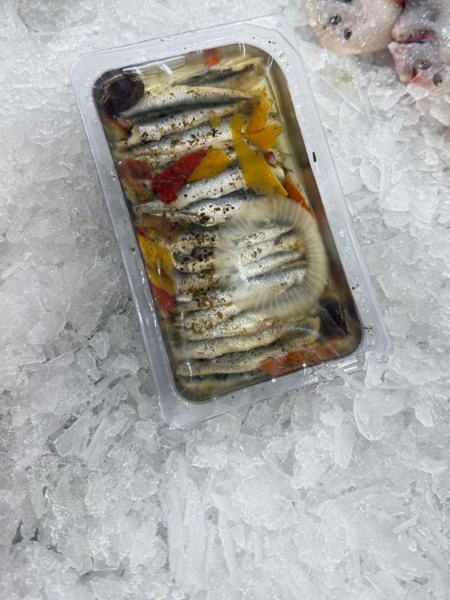 Provencal Marinated Anchovy Fillets - Marisco Fish Ltd Cornwalls finest seafoodsFish