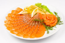 Load image into Gallery viewer, St ives Cold Smoked Salmon (100g) - Marisco Fish Ltd Cornwalls finest seafoodscold smoked
